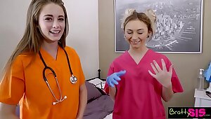 Bratty Sis- Lil Step Sister Nurses My Salami S8:E10